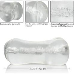 Comprar CALEXOTICS - STROKE IT MASTURBADOR VAGINA/ANO TRASLÚCIDO al mejor precio - Envíos Discretos