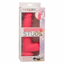 Comprar CALEXOTICS - STUDS VIBRADOR REALÍSTICO 10 VIBRACIONES Y ROSA al mejor precio - Envíos Discretos