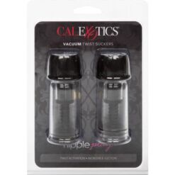 Comprar CALEXOTICS - VACCUM TWIST ONDAS ESTIMULADORASES PEZONES NEGRO al mejor precio - Envíos Discretos