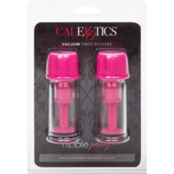 Comprar CALEXOTICS - VACCUM TWIST ONDAS ESTIMULADORASES PEZONES ROSA al mejor precio - Envíos Discretos