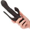 Comprar CALEXOTICS - VIBRADOR TRIPLE EUPHORIA NEGRO al mejor precio - Envíos Discretos