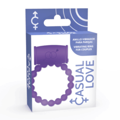 Comprar CASUAL LOVE - 25 ANILLO VIBRADOR PAREJAS VIOLETA al mejor precio - Envíos Discretos