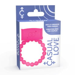 Comprar CASUAL LOVE - 25 ANILLO VIBRADOR ROSA al mejor precio - Envíos Discretos