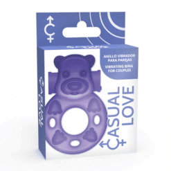 Comprar CASUAL LOVE - 26 ANILLO VIBRADOR CONEJITO LILA al mejor precio - Envíos Discretos