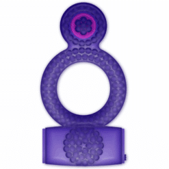 Comprar CASUAL LOVE - RING DOUBLE PLEASURE ANILLO LILA al mejor precio - Envíos Discretos