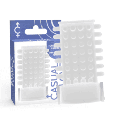 Comprar CASUAL LOVE - RING FUNDA PENE VIBRADOR TRANSPARENTE al mejor precio - Envíos Discretos