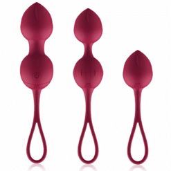 Comprar CICI BEAUTY - PREMIUM SILICONE 3 VIBRATING KEGEL BEADS REMOTE CONTROL al mejor precio - Envíos Discretos