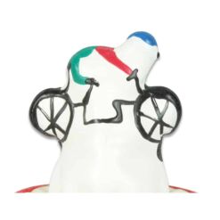 Comprar CONDOMERIE - PRESERVATIVO DECORATIVO PINTADO A MANO BICICLETA al mejor precio - Envíos Discretos