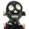 Comprar CONDOMERIE - PRESERVATIVO DECORATIVO PINTADO A MANO CALAVERA NEGRA MODELO 2 al mejor precio - Envíos Discretos
