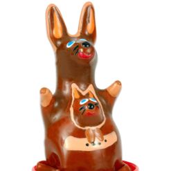 Comprar CONDOMERIE - PRESERVATIVO DECORATIVO PINTADO A MANO CANGURO MODELO 1 al mejor precio - Envíos Discretos