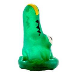 Comprar CONDOMERIE - PRESERVATIVO DECORATIVO PINTADO A MANO COCODRILO MODELO 1 al mejor precio - Envíos Discretos