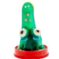 Comprar CONDOMERIE - PRESERVATIVO DECORATIVO PINTADO A MANO COCODRILO MODELO 1 al mejor precio - Envíos Discretos