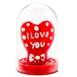 Comprar CONDOMERIE - PRESERVATIVO DECORATIVO PINTADO A MANO CORAZÓN - TE AMO MODELO 1 al mejor precio - Envíos Discretos