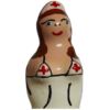 Comprar CONDOMERIE - PRESERVATIVO DECORATIVO PINTADO A MANO ENFERMERA MORENA al mejor precio - Envíos Discretos