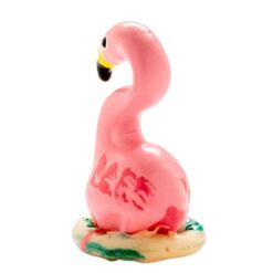 Comprar CONDOMERIE - PRESERVATIVO DECORATIVO PINTADO A MANO FLAMENCO ROSA al mejor precio - Envíos Discretos