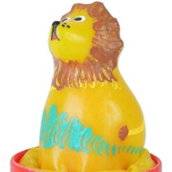 Comprar CONDOMERIE - PRESERVATIVO DECORATIVO PINTADO A MANO LEON SENTADO al mejor precio - Envíos Discretos