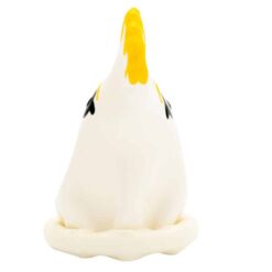 Comprar CONDOMERIE - PRESERVATIVO DECORATIVO PINTADO A MANO LORO BLANCO al mejor precio - Envíos Discretos