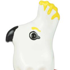 Comprar CONDOMERIE - PRESERVATIVO DECORATIVO PINTADO A MANO LORO BLANCO al mejor precio - Envíos Discretos
