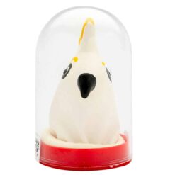 Comprar CONDOMERIE - PRESERVATIVO DECORATIVO PINTADO A MANO LORO BLANCO al mejor precio - Envíos Discretos