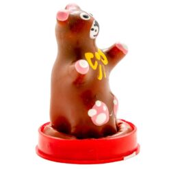 Comprar CONDOMERIE - PRESERVATIVO DECORATIVO PINTADO A MANO OSO DE PELUCHE al mejor precio - Envíos Discretos