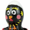Comprar CONDOMERIE - PRESERVATIVO DECORATIVO PINTADO A MANO POLLO NEGRO al mejor precio - Envíos Discretos