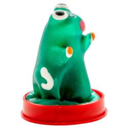Comprar CONDOMERIE - PRESERVATIVO DECORATIVO PINTADO A MANO RANA MODEL 1 al mejor precio - Envíos Discretos