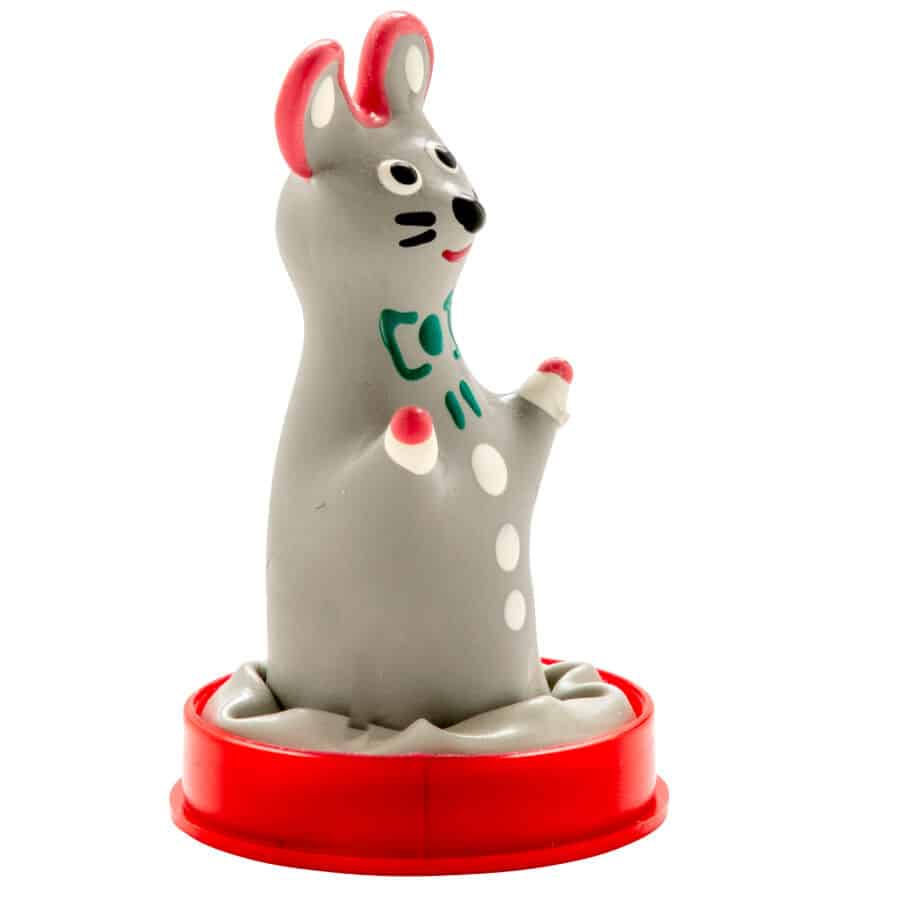 CONDOMERIE - PRESERVATIVO DECORATIVO PINTADO A MANO RATÓN MODELO 1 - piKanteo | Despierta tu lado más piKante Comprar CONDOMERIE - PRESERVATIVO DECORATIVO PINTADO A MANO RATÓN MODELO 1 al mejor precio - Envíos Discretos