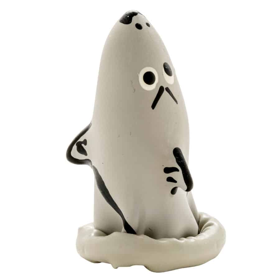 CONDOMERIE - PRESERVATIVO DECORATIVO PINTADO A MANO TIBURÓN MODELO 1 - piKanteo | Despierta tu lado más piKante Comprar CONDOMERIE - PRESERVATIVO DECORATIVO PINTADO A MANO TIBURÓN MODELO 1 al mejor precio - Envíos Discretos