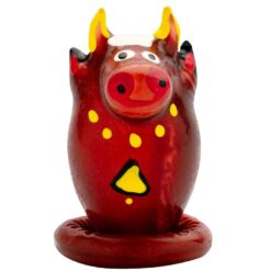 Comprar CONDOMERIE - PRESERVATIVO DECORATIVO PINTADO A MANO TORO MODELO 1 al mejor precio - Envíos Discretos