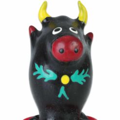 Comprar CONDOMERIE - PRESERVATIVO DECORATIVO PINTADO A MANO TORO NEGRO MODELO 1 al mejor precio - Envíos Discretos