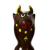 Comprar CONDOMERIE - PRESERVATIVO DECORATIVO PINTADO A MANO TORO NEGRO MODELO 2 al mejor precio - Envíos Discretos