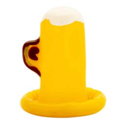 Comprar CONDOMERIE - PRESERVATIVO DECORATIVO PINTADO A MANO VASO DE CERVEZA al mejor precio - Envíos Discretos