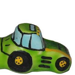 Comprar CONDOMERIE - PRESERVATIVO DECORATIVO PINTADO A MANO VERDE TRACTOR XL al mejor precio - Envíos Discretos