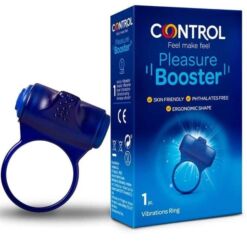 Comprar CONTROL - ANILLO VIBRADOR PLEASURE BOOSTER al mejor precio - Envíos Discretos