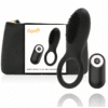 Comprar COQUETTE CHIC DESIRE - ANILLO VIBRADOR CONTROL REMOTO RECARGABLE NEGRO / GOLD al mejor precio - Envíos Discretos