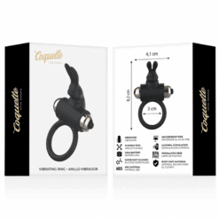 Comprar COQUETTE CHIC DESIRE - COCK RING ANILLO VIBRADOR NEGRO / GOLD al mejor precio - Envíos Discretos