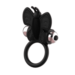 Comprar COQUETTE CHIC DESIRE - COCK RING BUTTERFLY ANILLO VIBRADOR NEGRO / GOLD al mejor precio - Envíos Discretos
