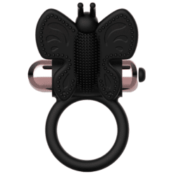 Comprar COQUETTE CHIC DESIRE - COCK RING BUTTERFLY ANILLO VIBRADOR NEGRO / GOLD al mejor precio - Envíos Discretos