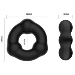 Comprar CRAZY BULL - ANILLO SILICONA SUPER SUAVE CON NODULOS al mejor precio - Envíos Discretos
