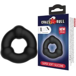 Comprar CRAZY BULL - ANILLO SILICONA SUPER SUAVE CON NODULOS al mejor precio - Envíos Discretos