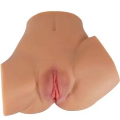 Comprar CRAZY BULL - EMILIA TRASERO VIBRADOR CON VAGINA Y ANO REALÍSTICO NATURAL CONTROL REMOTO al mejor precio - Envíos Discretos