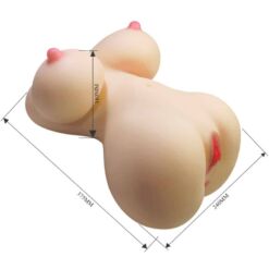 Comprar CRAZY BULL - FIONA TORSO FEMENINO REALISTA VAGINA Y ANAL 7.1 KG al mejor precio - Envíos Discretos