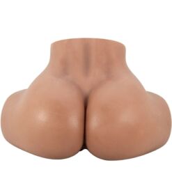 Comprar CRAZY BULL - HAILEY TRASERO VIBRADOR CON VAGINA Y ANO REALÍSTICO MULATO CONTROL REMOTO al mejor precio - Envíos Discretos