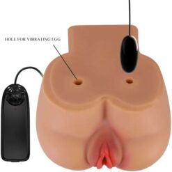 Comprar CRAZY BULL - KYLIE TRASERO VIBRADOR CON VAGINA Y ANO REALÍSTICO NATURAL CONTROL REMOTO al mejor precio - Envíos Discretos