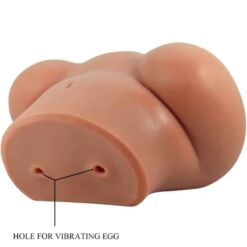 Comprar CRAZY BULL - LUNA TRASERO VIBRADOR CON VAGINA Y ANO REALÍSTICO NATURAL CONTROL REMOTO al mejor precio - Envíos Discretos