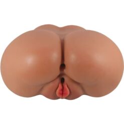 Comprar CRAZY BULL - LUNA TRASERO VIBRADOR CON VAGINA Y ANO REALÍSTICO NATURAL CONTROL REMOTO al mejor precio - Envíos Discretos