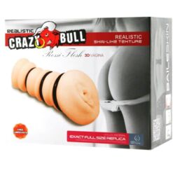 Comprar CRAZY BULL - MASTURBADOR CON ANILLOS MODELO VAGINA 2 al mejor precio - Envíos Discretos