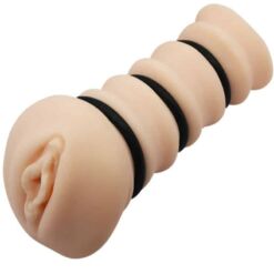 Comprar CRAZY BULL - MASTURBADOR CON ANILLOS MODELO VAGINA 2 al mejor precio - Envíos Discretos