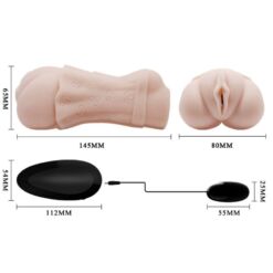 Comprar CRAZY BULL - MASTURBADOR WATER SKIN VAGINA CON BALA VIBRADORA 2 al mejor precio - Envíos Discretos