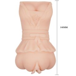 Comprar CRAZY BULL - MASTURBADOR WATER SKIN VAGINA CON BALAS VIBRADORAS al mejor precio - Envíos Discretos